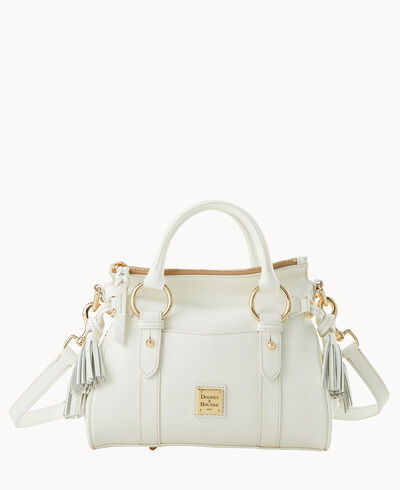 Lucca Leather Satchel With Pocket