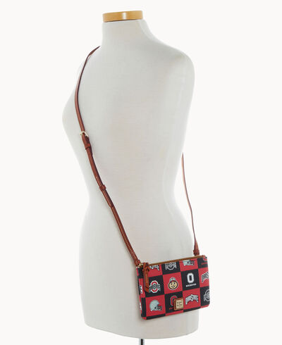 Collegiate Ohio State Top Zip Crossbody