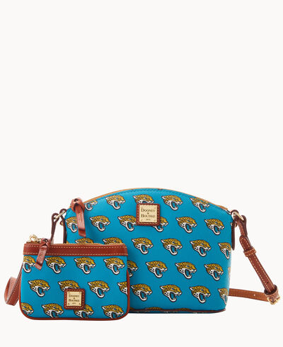 NFL Jaguars Suki Crossbody Med Wristlet