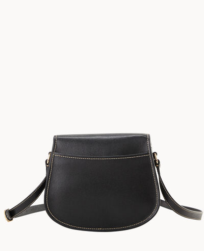 Saffiano Saddle Bag