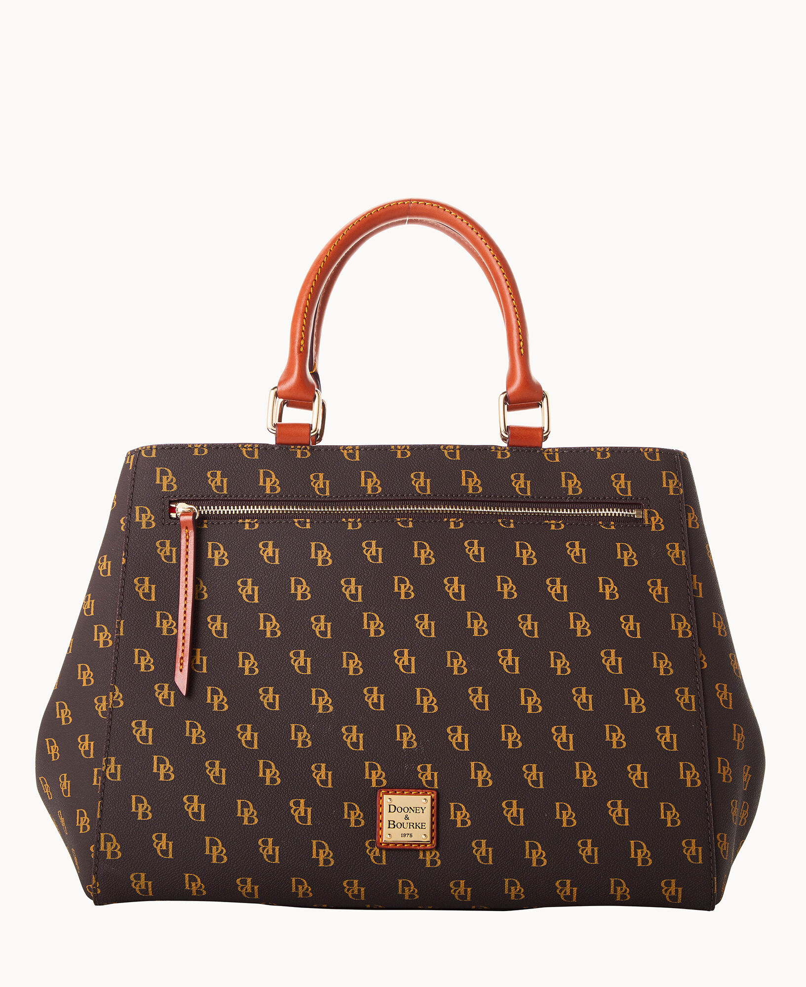 Dooney Bourke Gretta Zip Satchel
