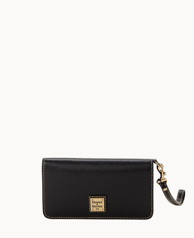 Saffiano Fey Phone Wristlet