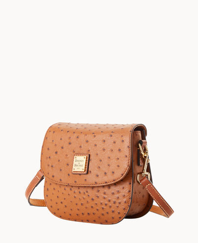 Ostrich Saddle Bag