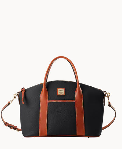 Pebble Grain Madeline Satchel