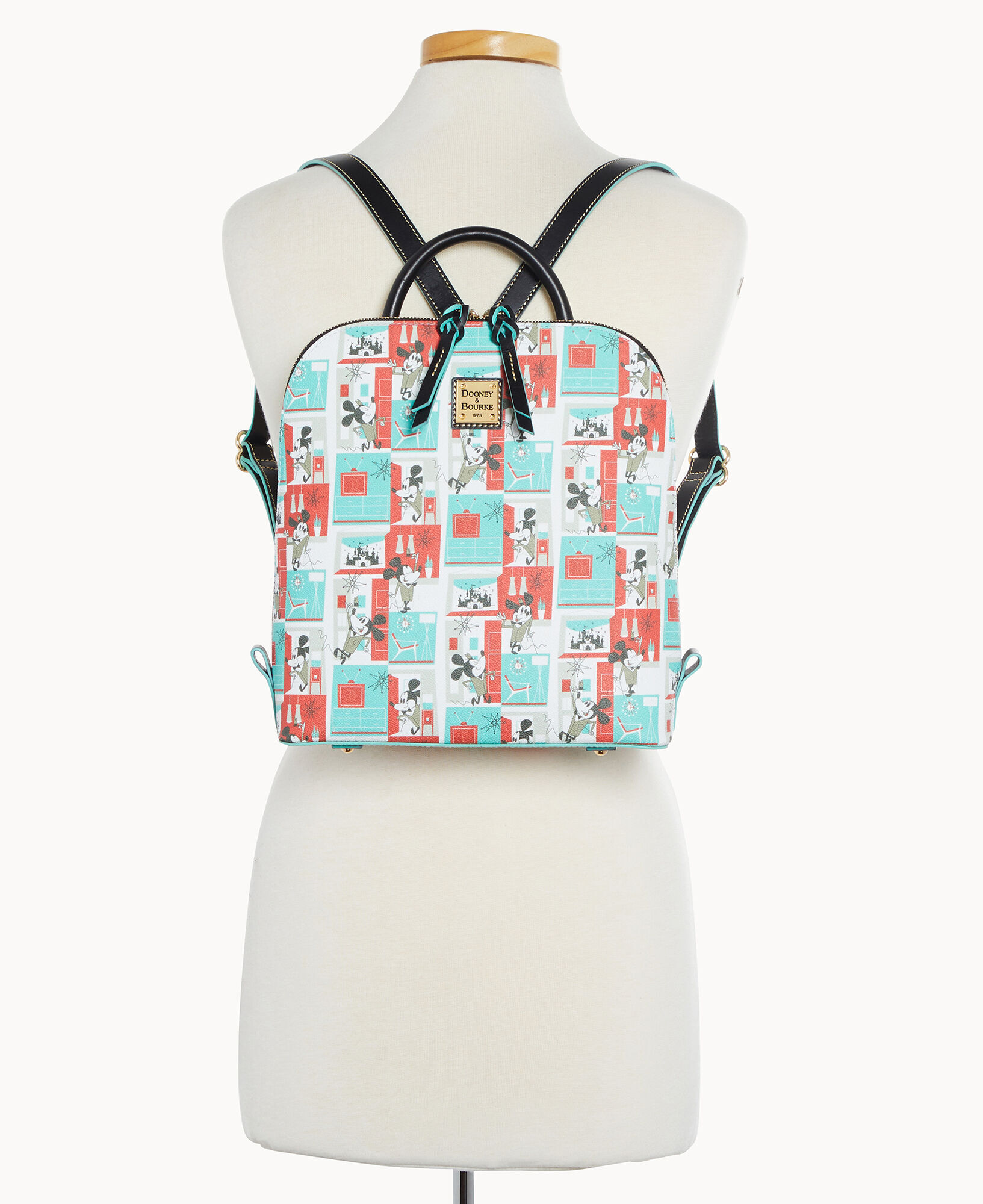 Dooney Bourke Women s Disney Mid Century Mickey Backpack