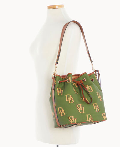 Monogram Drawstring