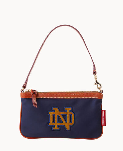 Collegiate University of Notre Dame Large Slim Wristlet