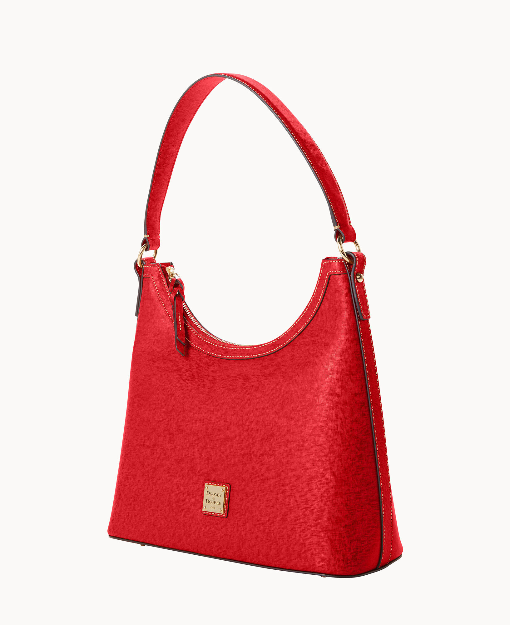 Dooney and bourke sales red hobo bag