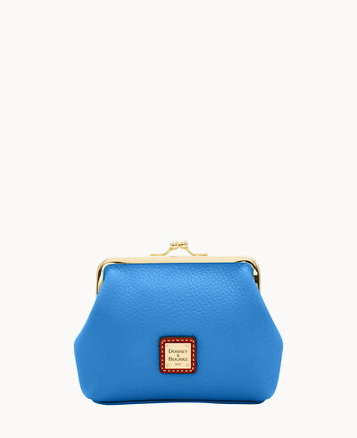 Pebble Grain Large Framed Purse