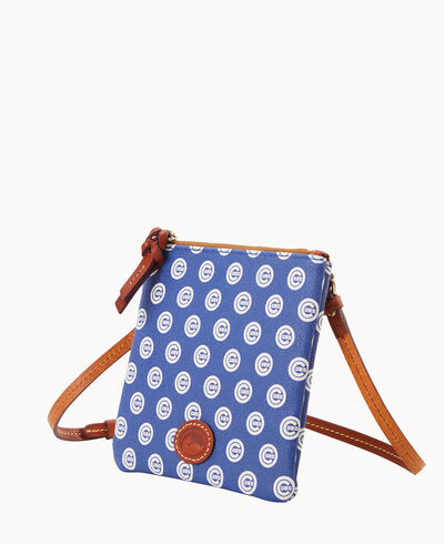 MLB Cubs Small North South Top Zip Crossbody