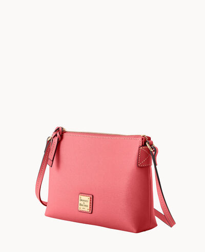 Saffiano Crossbody Pouchette