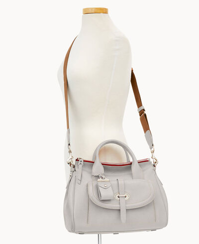 Florentine Toscana Front Pocket Satchel