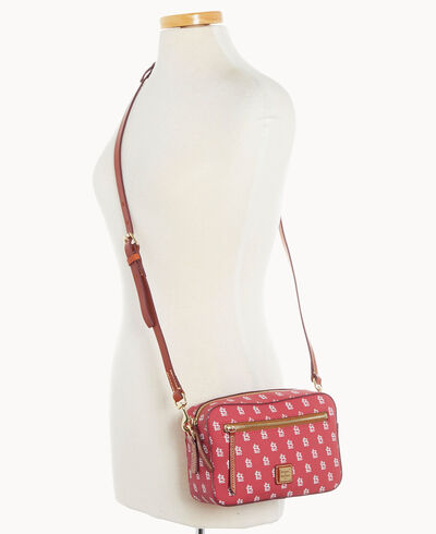MLB Cardinals Camera Zip Crossbody