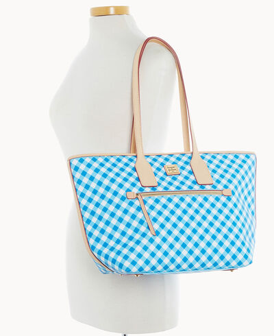 Gingham II Large Tote
