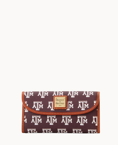 Collegiate Texas AM University Continental Clutch