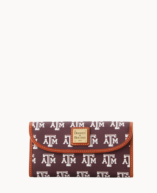 Collegiate Texas AM University Continental Clutch