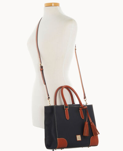 Pebble Grain Satchel
