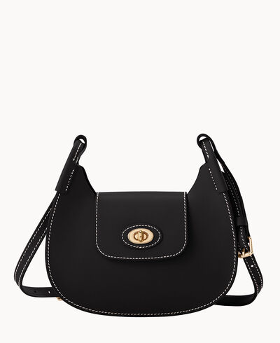 Sweety Leather Crossbody Hobo