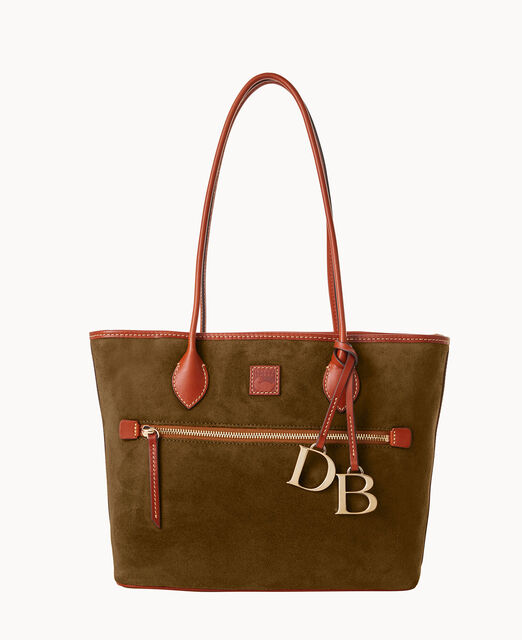 Suede Tote