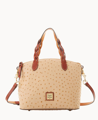 Ostrich Small Heidi Satchel