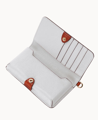 Pebble Grain Fey Phone Wristlet