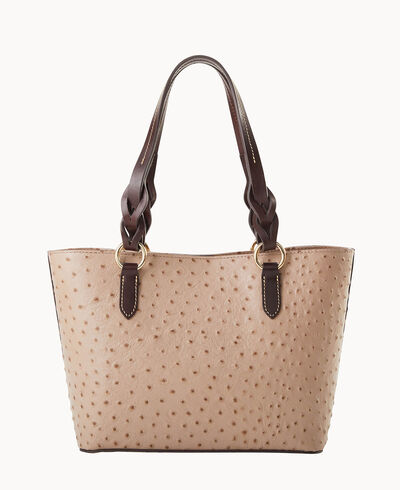 Ostrich Small Gretchen Tote