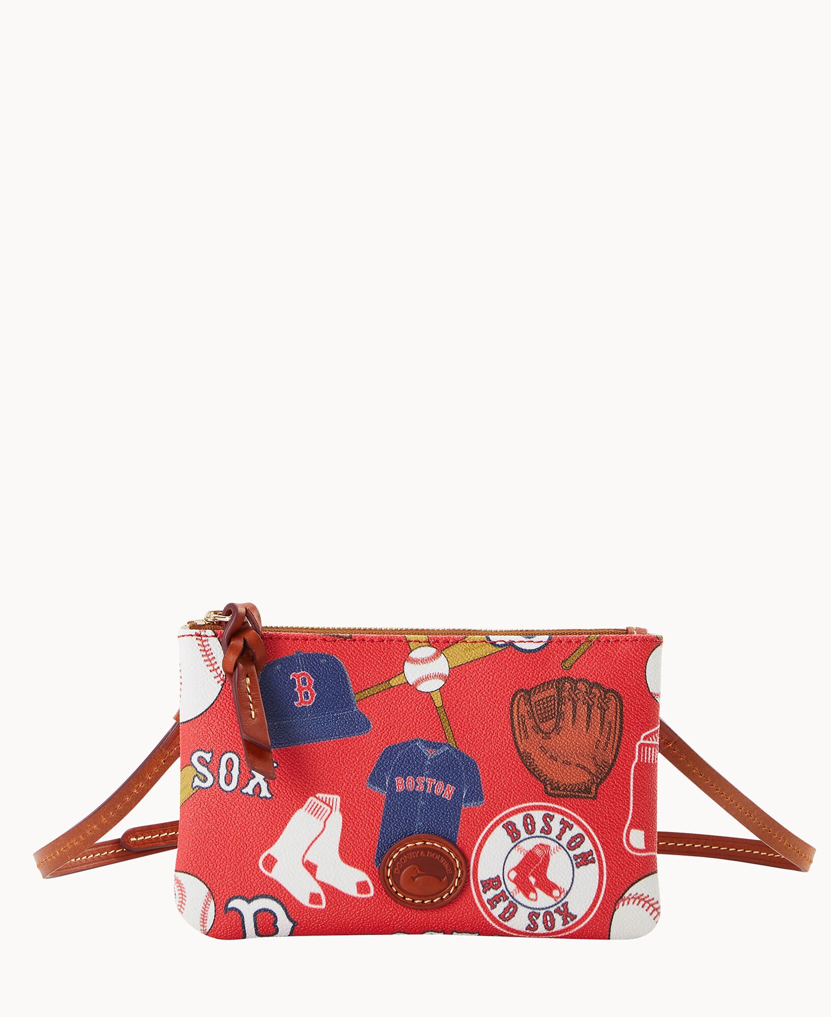 Dooney & Bourke MLB Red Sox Top Zip Crossbody