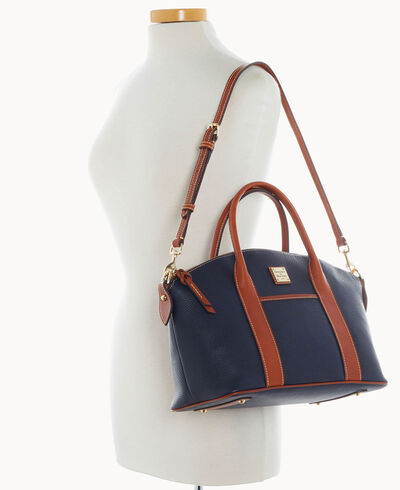 Pebble Grain Madeline Satchel
