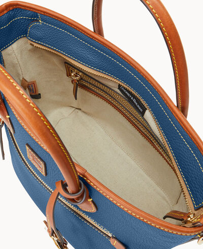 Pebble Grain Handle Tote