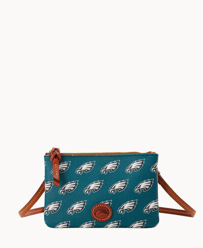 NFL Eagles Top Zip Crossbody