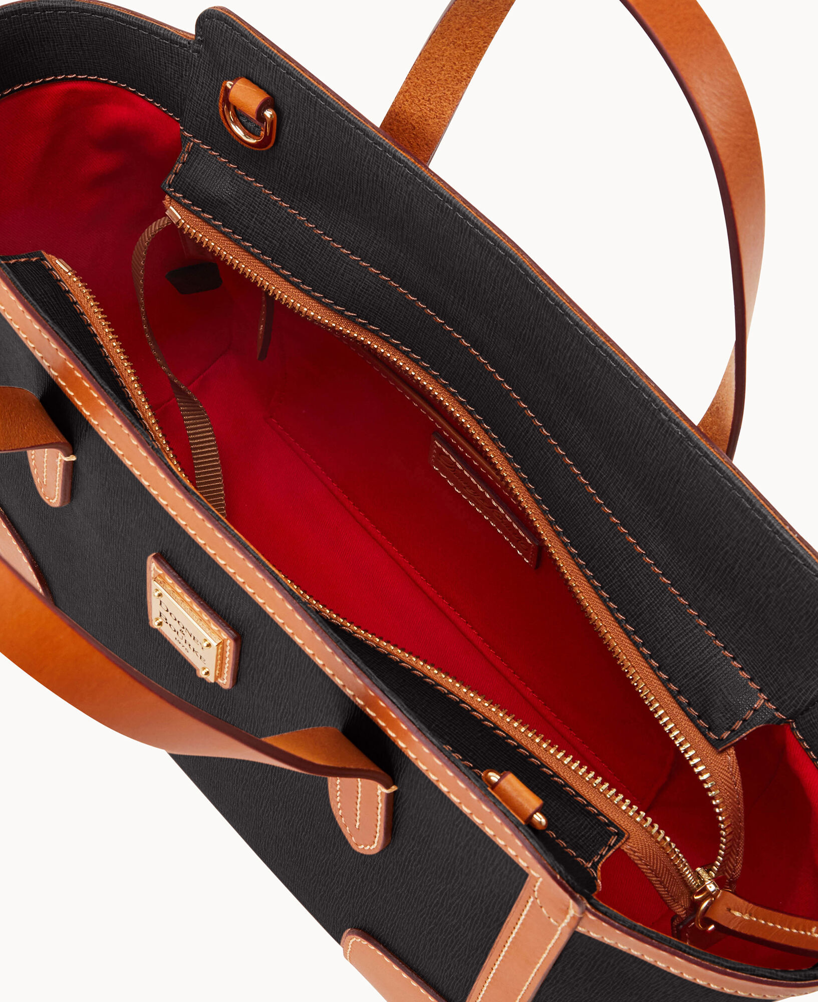Dooney & best sale bourke saffiano shopper