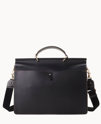 Alto Double Gusset Buckle Brief Case