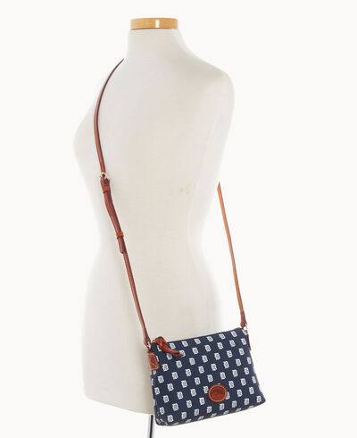 MLB Tigers Crossbody Pouchette