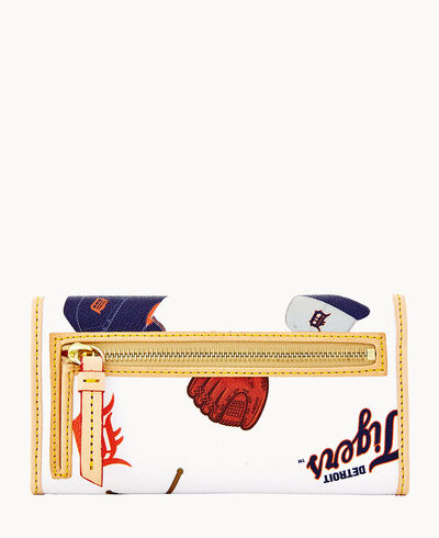 MLB Tigers Continental Clutch