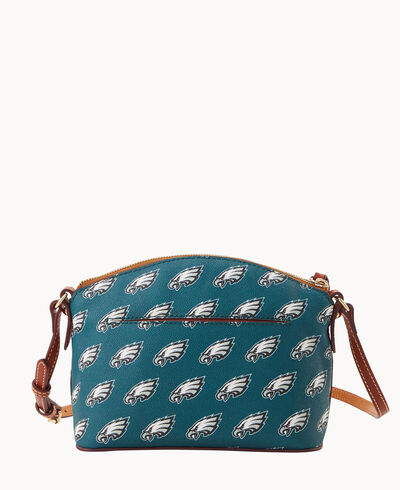 NFL Eagles Suki Crossbody Med Wristlet