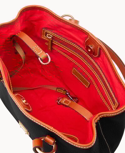 Pebble Grain Small Briana with Pouch