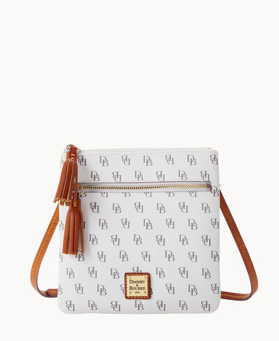 Gretta Double Zip Tassel Crossbody