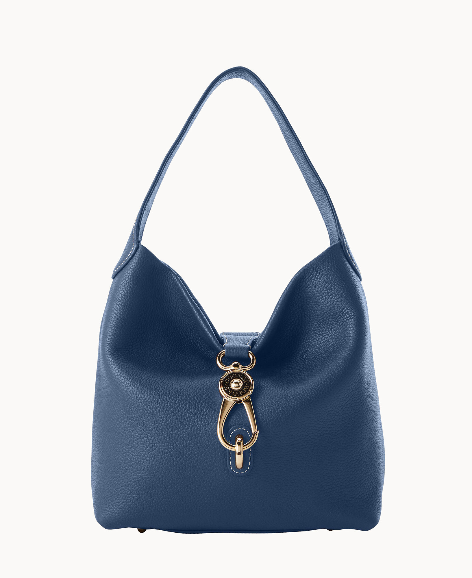 Dooney & Bourke Pebble Grain Small Logo Lock Sac