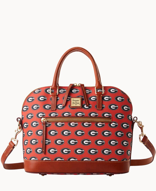 Collegiate University of Georgia Domed Zip Satchel