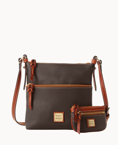 Pebble Grain Letter Carrier And Small Coin Case