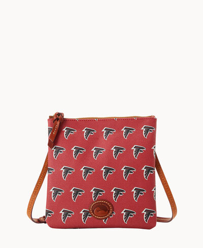 NFL Falcons North South Top Zip Crossbody