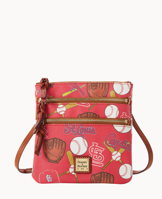 MLB Cardinals N S Triple Zip Crossbody