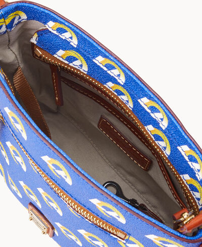 NFL Rams Small Zip Crossbody