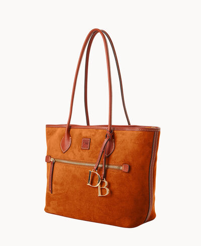 Suede Tote