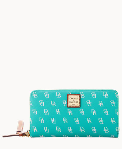 Gretta Large Zip Around Wristlet
