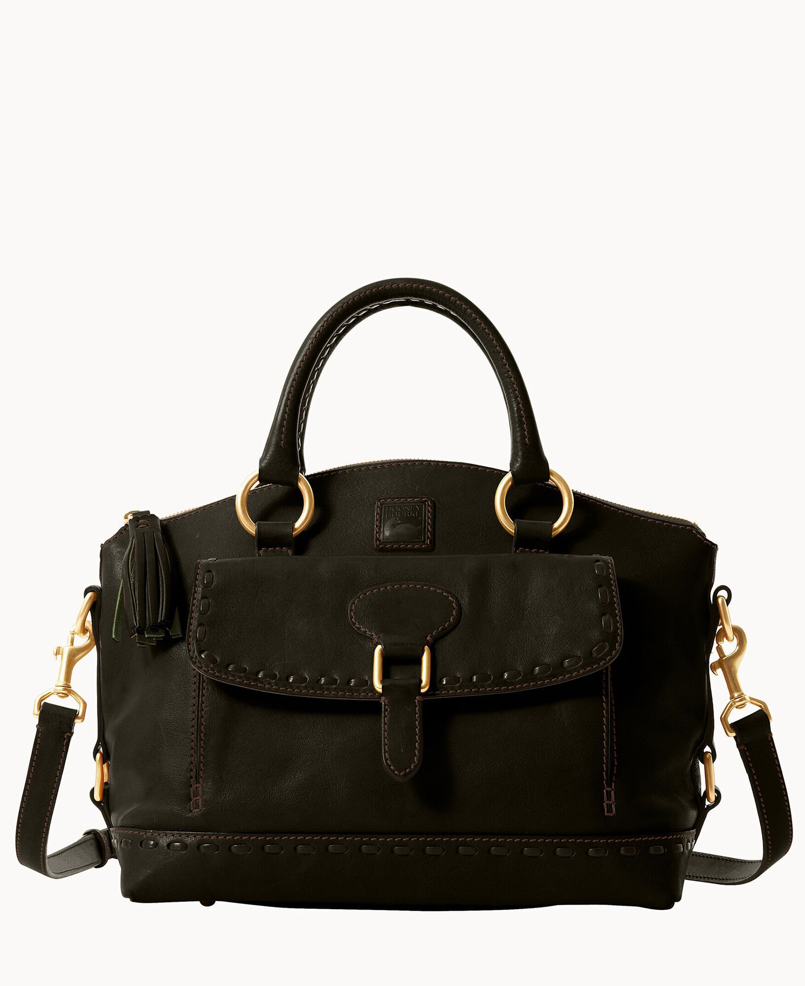 Dooney & bourke medium pocket satchel sale