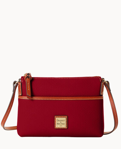 Pebble Grain Ginger Crossbody