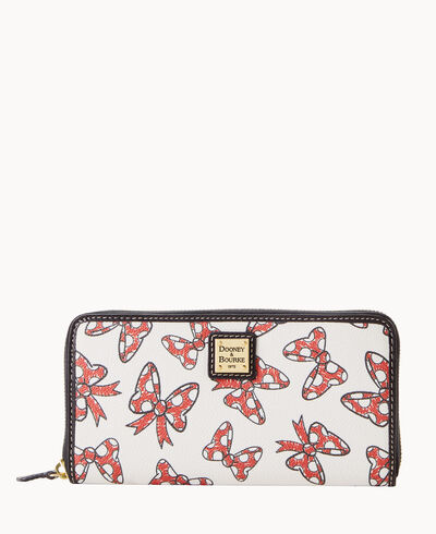 Disney Minnie Bow Zip Around