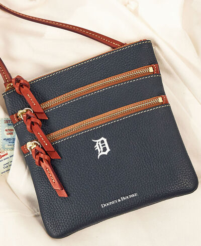 MLB Tigers N S Triple Zip Crossbody