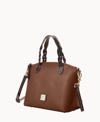 Saffiano Small Heidi Satchel